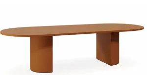 DD Luxor Custom Made D End Boardroom Table thumbnail 3