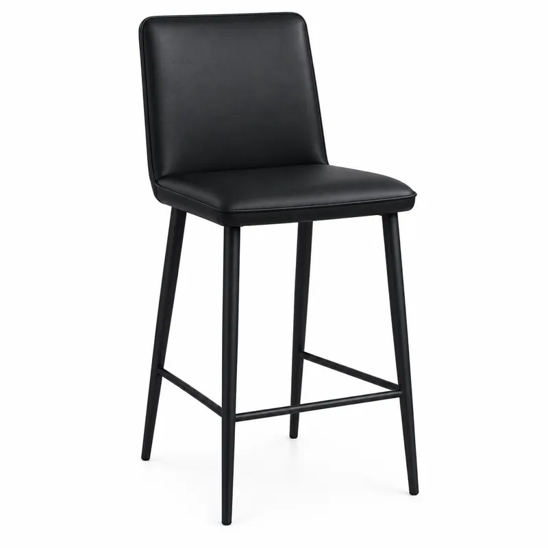 MD Chelles PU Leather Upholstered Bar Stool