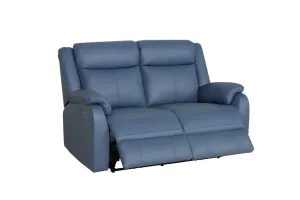 VI Pinnacle Leather Upholstered 2 Seater Electric Recliner Lounge thumbnail 4