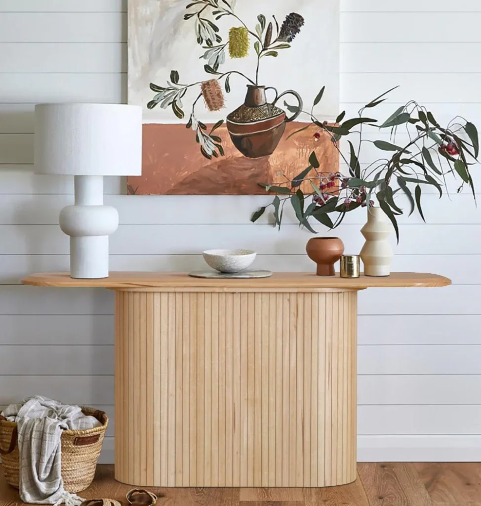 VI Adsila Solid Timber Console Table