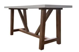 VI Estrella 220cm Polycement Top Outdoor Dining Table thumbnail 4