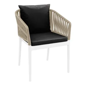FL Siesta Portofino Hospitality Outdoor Stackable Armchair thumbnail 12