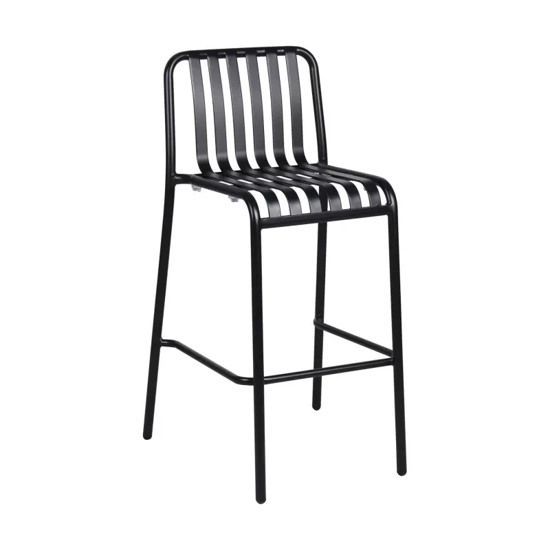 FL Boardeaux Aluminium Stackable Hospitality Outdoor Barstool
