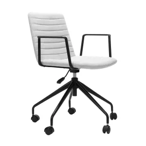 RL Pixel Swivel Fabric Upholstered Breakout and Meeting Chair thumbnail 2