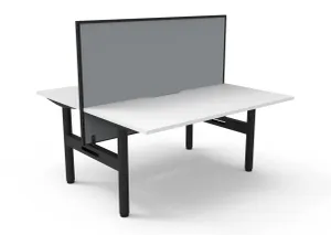 RL Halo Static Back to Back 2 User Workstation with Framed Screen thumbnail 11