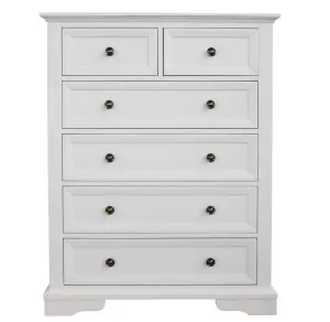 VI Sala Solid Timber Tallboy with 6 Drawers thumbnail 1