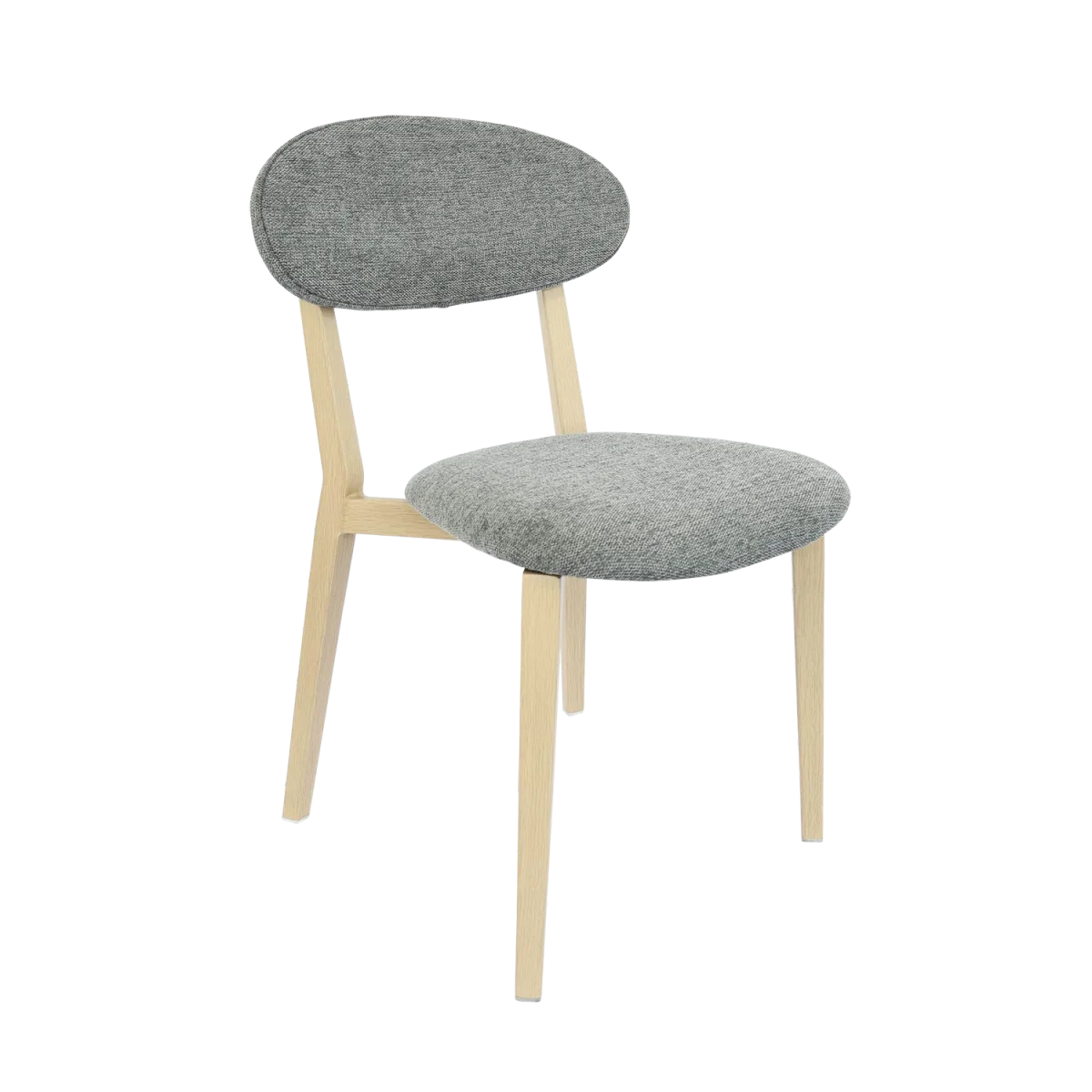 FL Atlanta Fabric Upholstered Hospitality Stackable Dining Chair