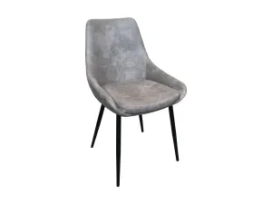 MF Madeleine PU Leather Upholstered Metal Leg Dining Chair thumbnail 6