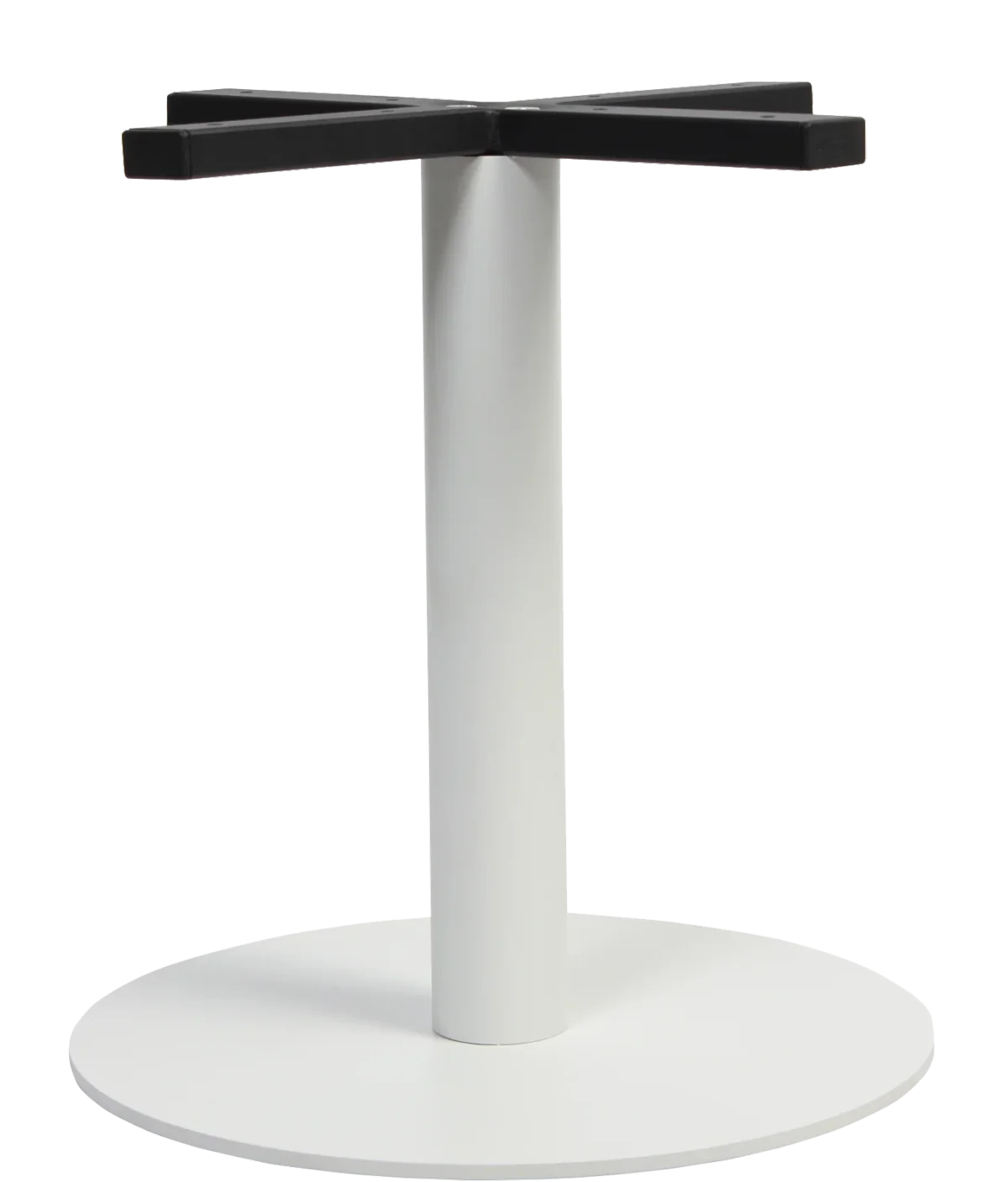 EZ BASE COFFEE TABLE PORTO DISC 400MM WHITE