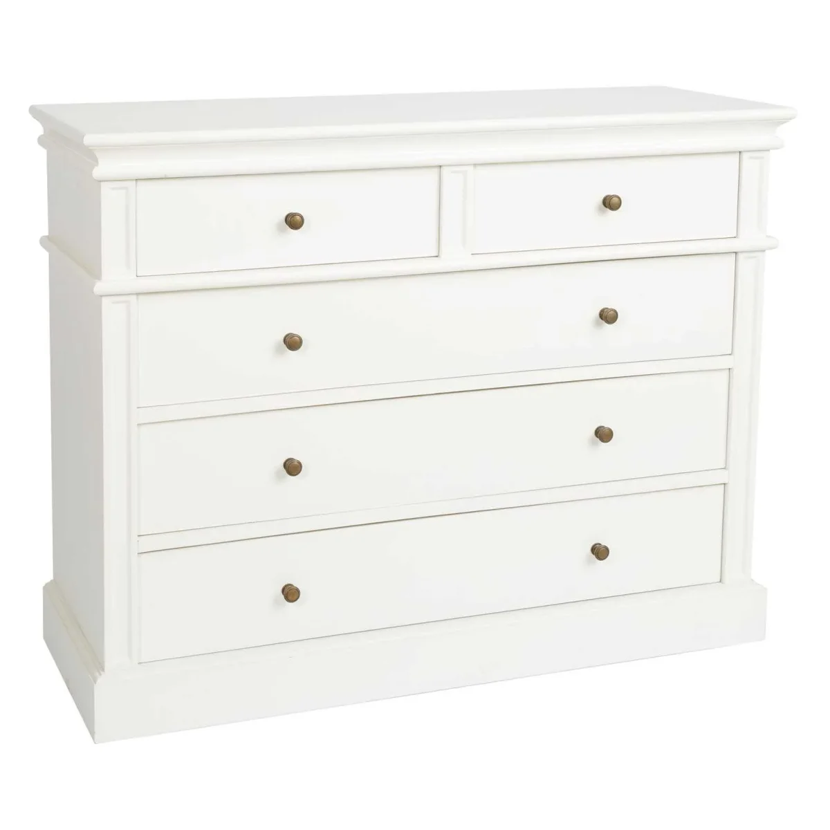 SH Samira Solid Timber 5 Drawer Chest