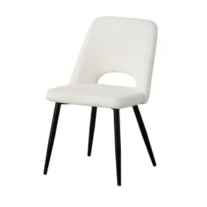 BT Zara Fabric Upholstered Metal Leg Dining Chair thumbnail 8
