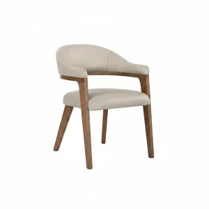 BT Monetti Fabric Upholstered Timber Leg Dining Chair thumbnail 1