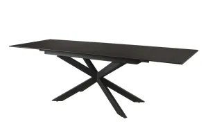 VI Iza Metal Leg Ceramic Top Extandable Dining Table thumbnail 3