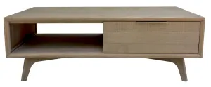 VI Larsen Solid Timber 1 Drawer Coffee Table thumbnail 1
