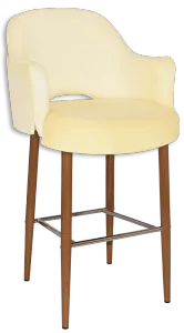 EZ STOOL ALBURY ARM 750 METAL LIGHTOAK thumbnail 17