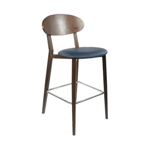 FL Atlanta Upholstered Seat Aluminium Frame Hospitality Barstool thumbnail 1