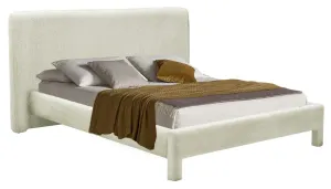 VI Jenna Fabric Upholstered Queen Bed Frame thumbnail 1