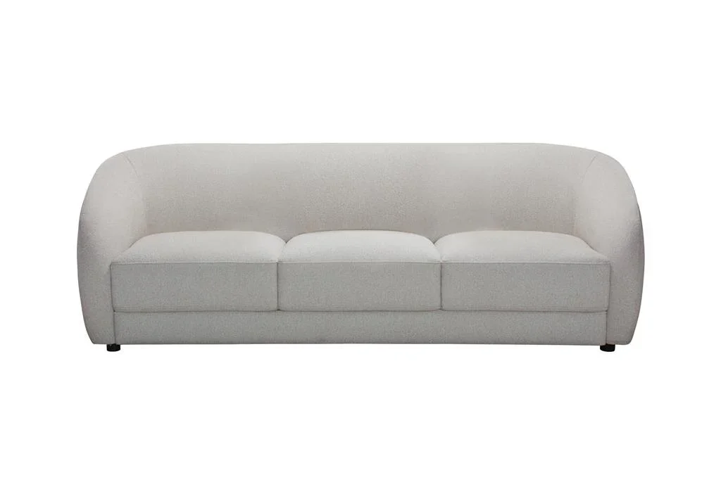 VI Cleo Fabric Upholstered 3 Seater Sofa