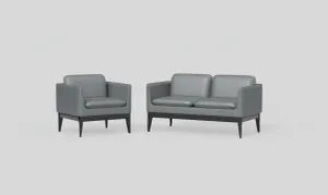 OL Madison PU Leather Upholstered 2 Seater Breakout Lounge thumbnail 11