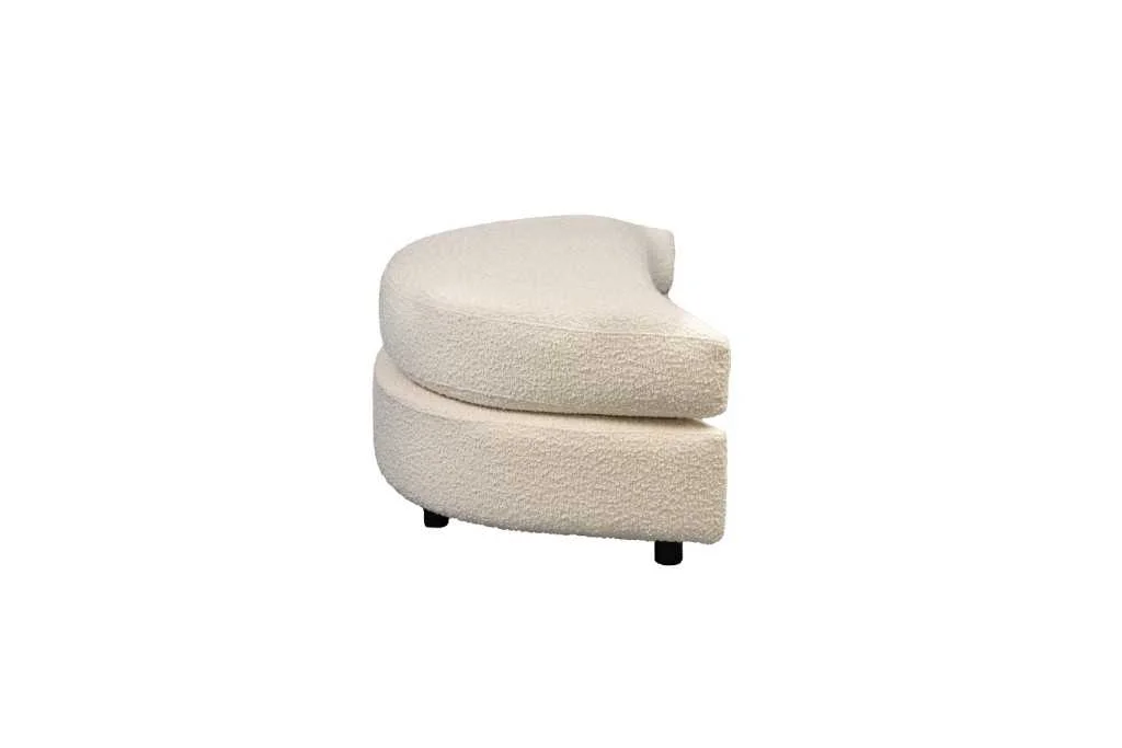 VI Orlando Fabric Upholstered Ottoman