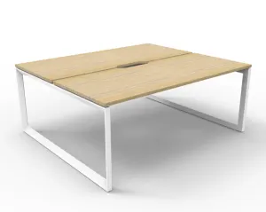 RL Infinity Loop Leg Double Sided Workstation thumbnail 1