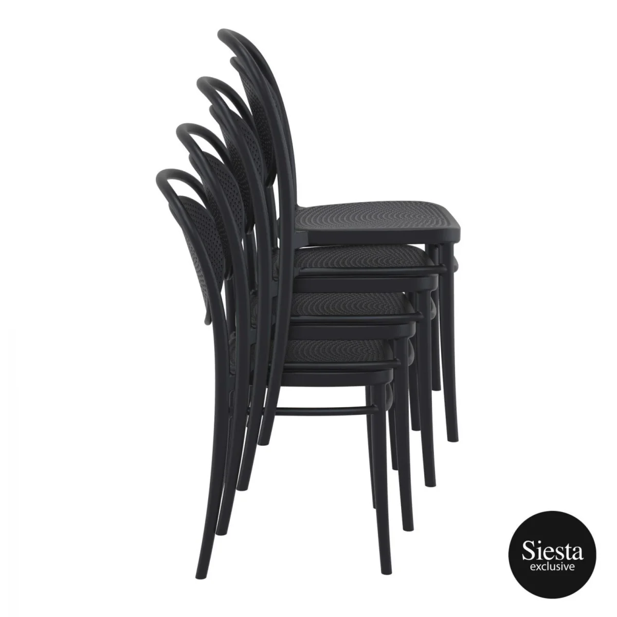 FL Marcel Stackable Hospitality Outdoor Chair