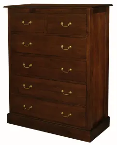 CT Tasmania Solid Timber 6 Drawer Tallboy thumbnail 2