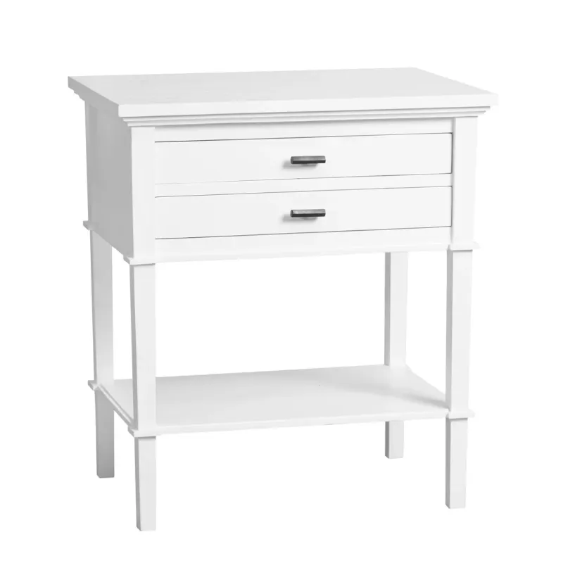 SH Mills Bedside Table with 2 Drawers