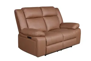VI Cooper Fabric Upholstered 2 Seater Electrical Recliner Lounge thumbnail 5