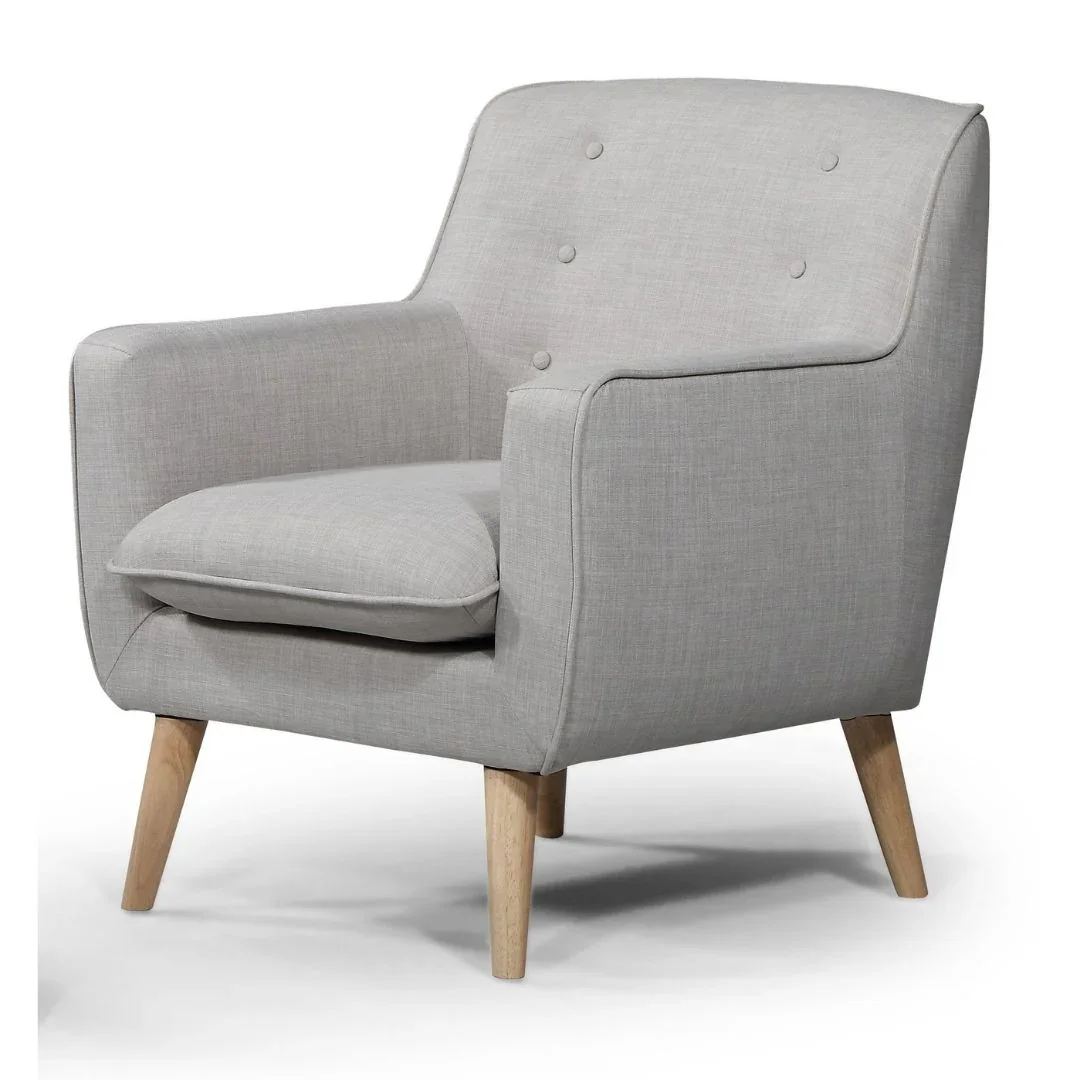 BT Georgia Key West Fabric Upholstered Accent Chair