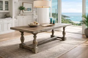 MF Monastery Recycled Oregon Timber Dining Table thumbnail 4