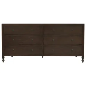 CT Beau Solid Timber 6 Drawer Dresser thumbnail 1