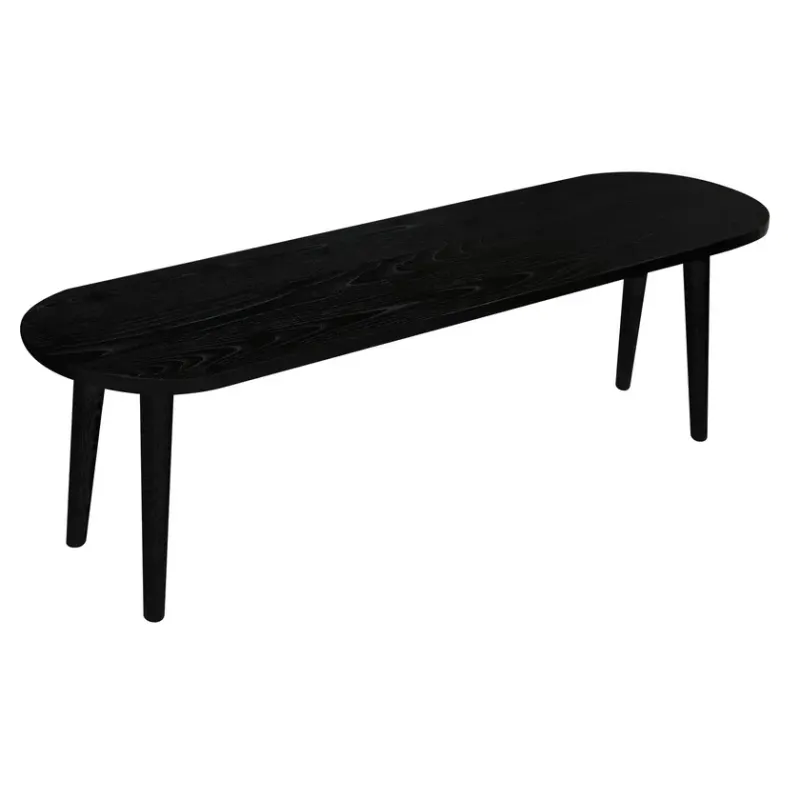 CT Huntley Solid Oak Timber Dining Bench