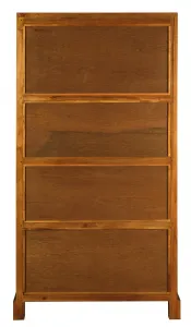 CT Paris Solid Timber 2 Door Mirror Back Display Cabinet thumbnail 7