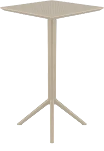 FL Sky Hospitality Outdoor Square Folding Bar Table thumbnail 2