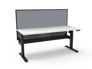 RL Boost Light Motorized Height Adjustable Workstation with SHUSH30 Screen thumbnail 9