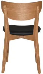 EZ Rialto Light Oak Stained Solid Timber Framed Hospitality Chair thumbnail 2