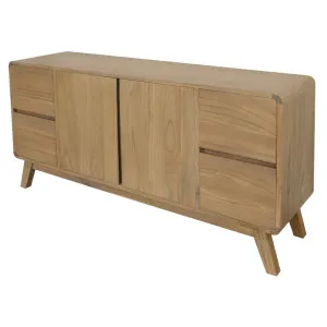 CT Providence Solid Timber 2 Door 4 Drawer Sideboard thumbnail 4