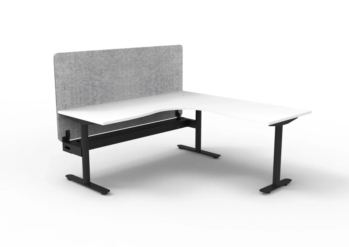 RL Halo Static Corner Workstation with Eco Panel Screen thumbnail 13