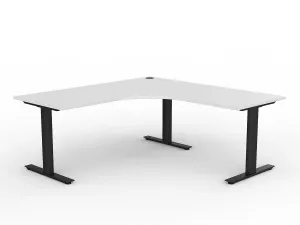 OL Agile Fixed Height 90° Corner Desk thumbnail 3
