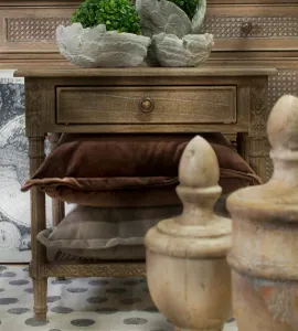 DA Polo Bedside Table with one drawer thumbnail 3