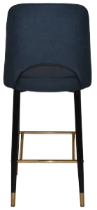 EZ STOOL ALBURY SIDE 750 METAL BLACK BRASS thumbnail 3