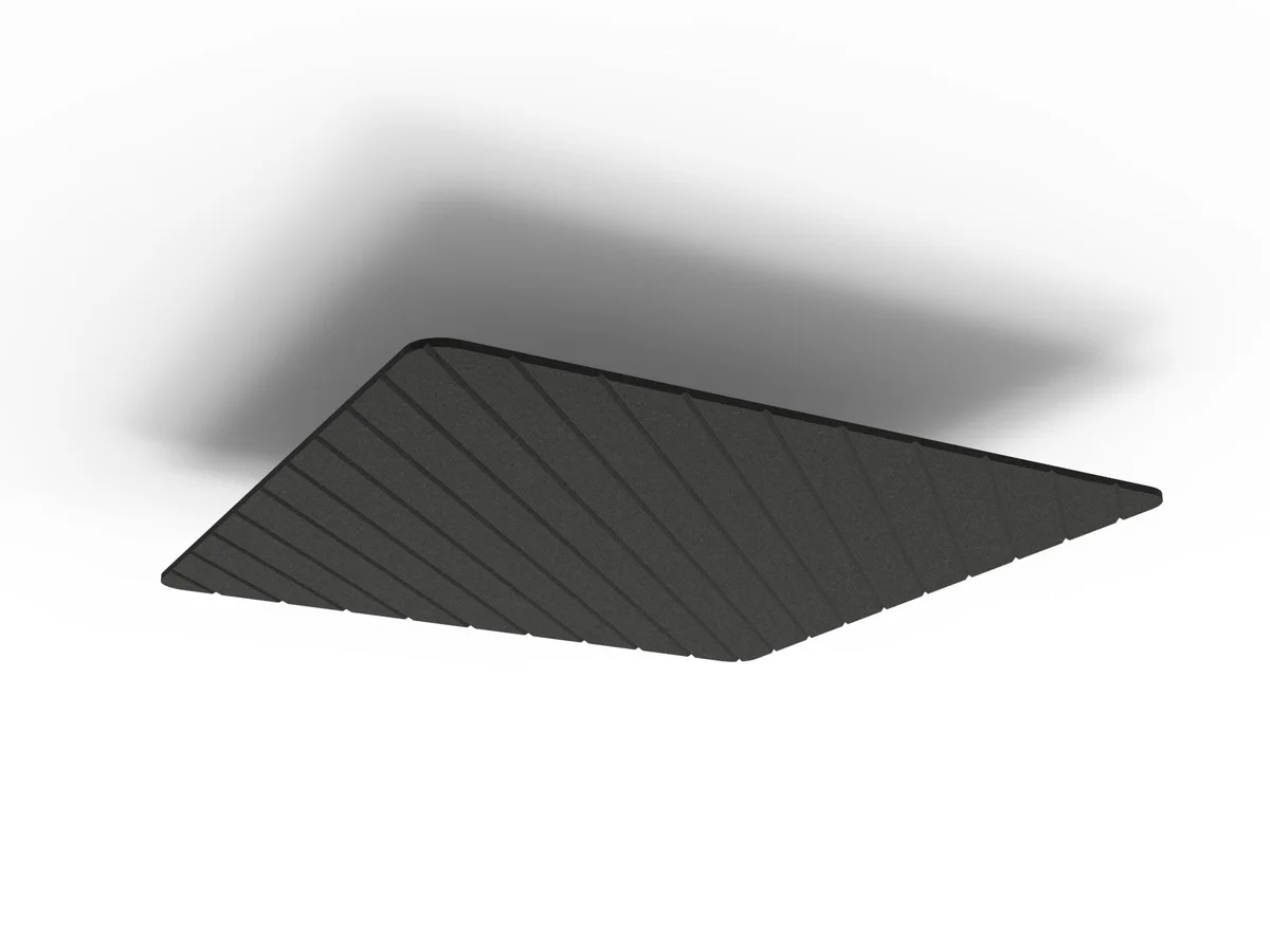 RL Acouline V Groove Glide Core Square Hanging Ceiling Panels