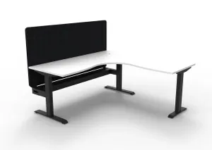 RL Boost Static Corner Desk with Eco Panel Screen thumbnail 18