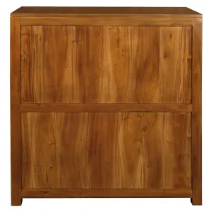 CT Amsterdam Solid Mahogany Timber 5 Drawer Tallboy thumbnail 8