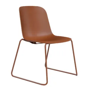 DD Juno Plastic Shell Sled Base Breakout Chair thumbnail 4