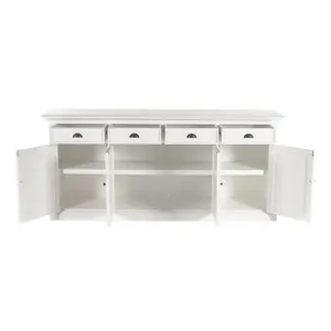 NS Halifax Solid Timber 4 Door 4 Drawer Buffet thumbnail 3