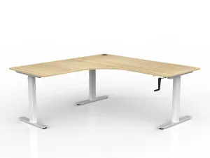 OL Agile Winder Height Adjustable 90° Workstation Frame thumbnail 4