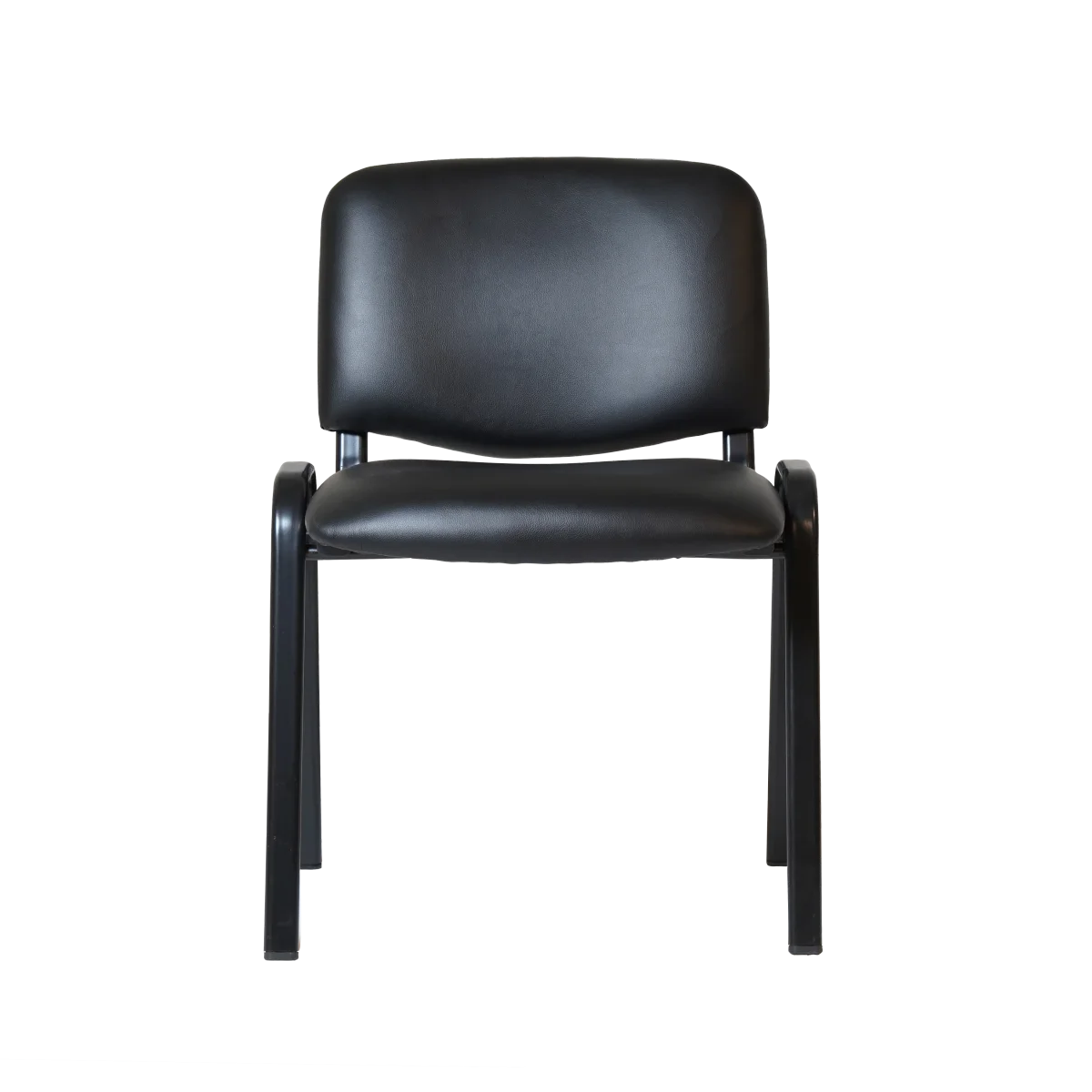 RL Nova PU Upholstered Stackable Metal 4 Leg Visitor Chair