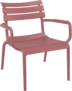 FL Paris Hospitality Outdoor Lounge Armchair thumbnail 1